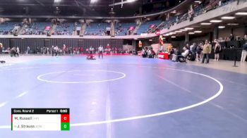 175 lbs Cons. Round 2 - Johnny Strauss, Jacobs vs Mason Russell, Lockport