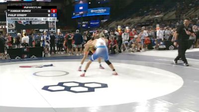 126 lbs Cons. Sub-rd Of 64 - Xamian Munoz, California vs Philip Streff, Nebraska