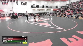 120 lbs Quarterfinal - Adrian Flores, Grandview vs Derek O`Dell, Richland