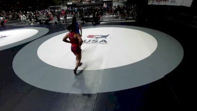 135 lbs Shayna Ward, BAWA-Bay Area Wrestling Association vs Morgan Johl, IEWA - Inland Empire Wrestling Association