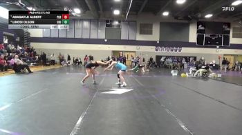 115 lbs Cons. Semi - Lindsi Olson, Cedar Rapids Jefferson vs Abagayle Albert, Prairie, Cedar Rapids