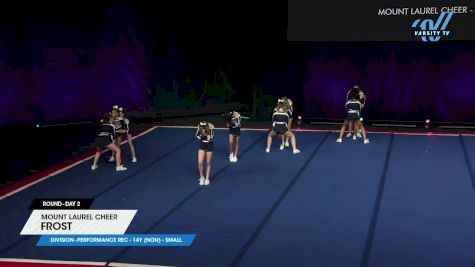 Mount Laurel Cheer - Frost [2025 L1 Performance Rec - 14Y (NON) - Small Day 2] 2025 The Quest
