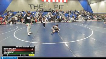 62-65 lbs Round 3 - Nile Brown, Westlake vs Beau Balliett, Roy Wrestling Club