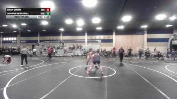 215 lbs Semifinal - Sean Luedy, Knights WC vs Adrian Berryhill, Dominate WC