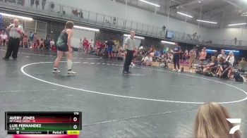 170 lbs Placement Matches (16 Team) - Avery Jones, MF Purge Green vs Luis Fernandez, Clay HS