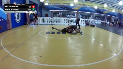 157 lbs Round 6 (8 Team) - Justin Goodwin, Socs vs Kellon Duncan, Oakleaf WC