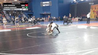 132 lbs Prelim - Connor Robinson, New Kent vs Gabe Crenshaw, Smyrna