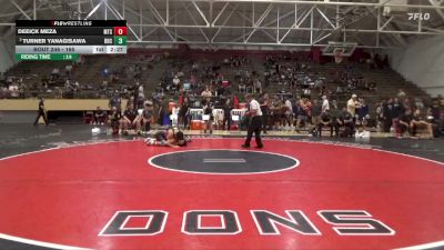 165 lbs Cons. Round 4 - Deeick Meza, Mt. Sac vs Turner Yanagisawa, Rio Hondo College