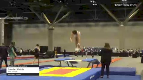 Camden Weddle - Double Mini Trampoline, EWA Prosper - 2021 USA Gymnastics Championships
