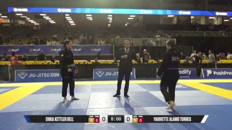 Yarivette Alamo Torres vs Erika Kettler Bell 2026 Pan Jiu Jitsu IBJJF Championship