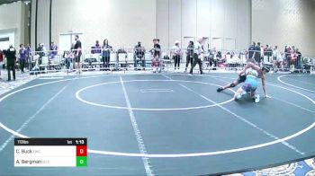 113 lbs Round Of 16 - Christopher Buck, Twc vs Ayden Bergman, DC Elite