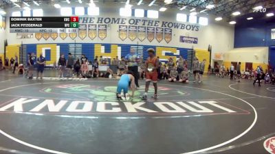 138 lbs Champ Round 1 (16 Team) - Dominik Baxter, Kongkrete WC vs Jack Fitzgerald, Naperville Central