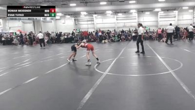 56 lbs Round 1 (6 Team) - Roman Meissner, Neighborhood Wrestling vs Evan Yutko, Mat Assassins