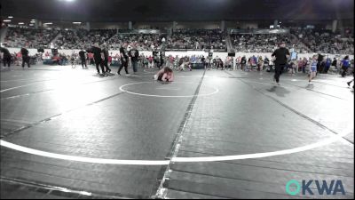 Consi Of 8 #2 - Luke Thomas, McAlester Youth Wrestling vs Ivan Garcia, Wagoner Takedown Club