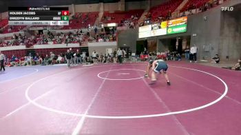 157 lbs Round 3 - 2nd Wrestleback And Semi-finals(16 Team) - Drezdyn Ballard, Amarillo vs Holden Jacobs, Dallas Highland Park