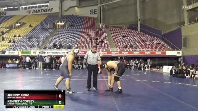 285 lbs 2nd Wrestleback (16 Team) - Kenneth Copley, Embry-Riddle (Ariz.) vs Johnny Cruz, Indiana Tech