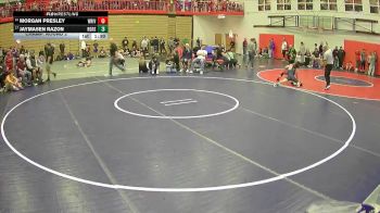 132 lbs Champ. Round 2 - Jaymasen Razon, Rogers vs Morgan Presley, White River
