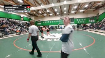 215 lbs Cons. Semi - Denton Wainscott, Powell vs Jacob Eaton, Powell