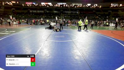 85 lbs Semifinal - Pietro Velardi, Jersey 74 vs Michael Rankin, Jersey 74