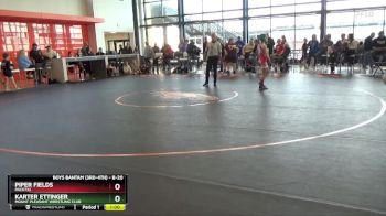 B-20 lbs Quarterfinal - Piper Fields, PACK732 vs Karter Ettinger, Mount Pleasant Wrestling Club