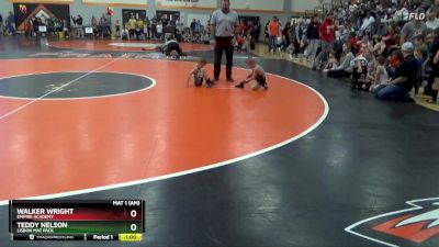 Quarterfinal - Walker Wright, Empire Academy vs Teddy Nelson, Lisbon Mat Pack