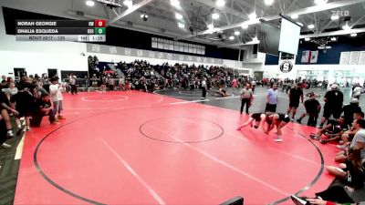 120 lbs Champ. Round 1 - Norah Georgie, Reign WC vs Dhalia Esqueda, Osoway