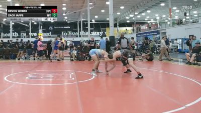 154 lbs Rr Rnd 4 - Devon Weber, Superior Gold - HSC vs Zack Jaffe, Kraken Grizzly - HSC