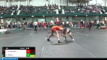 165 lbs Cons. Round 2 - Alex Isbrandt, Findlay vs Colton Blaha, Michigan State