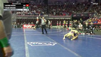 2A-144 lbs Champ. Round 1 - Hayden Roush, Shenandoah vs Caleb Vinsand, Humboldt
