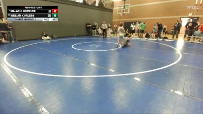 85 lbs Champ. Round 1 - Malachi Wheeler, Husky Wrestling vs William Corless, Small Town Grims