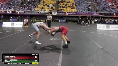 285 lbs Placement Matches (16 Team) - John Pardo, Pennsylvania vs Sam Mitchell, Wyoming