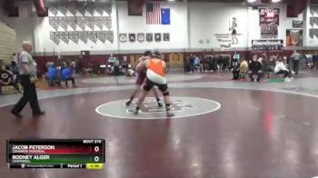 220 lbs Cons. Round 3 - Jacob Peterson, Cimarron Memorial vs Rodney Alger, Chaparral