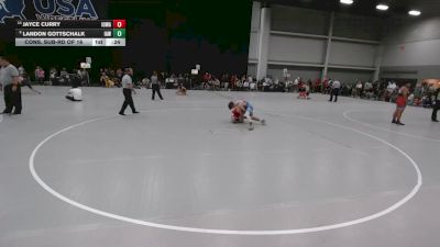 120 lbs Cons. Sub-rd Of 16 - Landon Gottschalk, Immortal Athletics WC vs Jayce Curry, Iowa