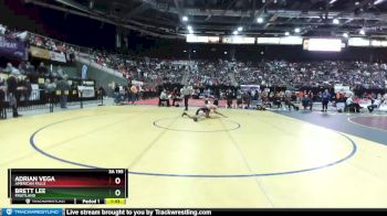 3A 195 lbs Champ. Round 1 - Adrian Vega, American Falls vs Brett Lee, Fruitland