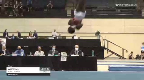 Will Wilson - Floor, Armory Athletics - 2021 USA Gymnastics Development Program National Championships