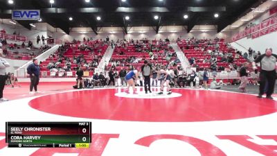 135 lbs Cons. Round 2 - Cora Harvey, EDMOND NORTH vs Seely Chronister, EL RENO