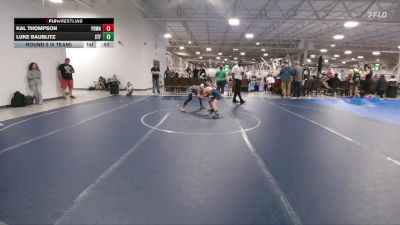 76 lbs Round 5 (6 Team) - Kal Thompson, POWA vs Luke Baublitz, Steller Trained Fett