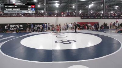 57 lbs Champ. Rd Of 32 - Matthew Long, Beaver Wrestling Club vs Ronnie Ramirez, Cowboy RTC