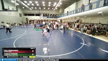 120 lbs Cons. Round 1 - Cali Hernandez, Spanish Fork vs Farrah Parker, Carbon Wrestling Club