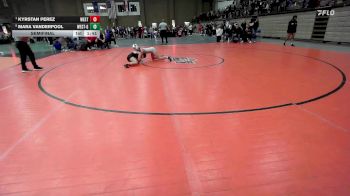 105 lbs Semifinal - Kyrstan Perez, Westmoore vs Mara Vanderpool, Omaha Westside