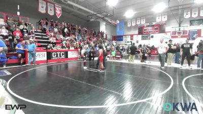 75 lbs Consolation - Satchel Fixin, Hulbert vs Witten Barr, Hornet Wrestling Club