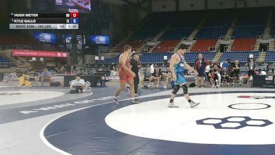 190 lbs Cons. Semis - Hugh Meyer, North Dakota vs Kyle Gallo, Florida