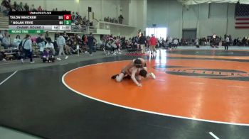 133 lbs Champ. Round 2 - Nolan Frye, Mount Union vs Talon Whicker, Southern Virginia