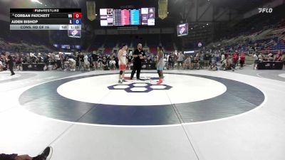 215 lbs Cons. Rd Of 16 - Corban Patchett, WA vs Aiden Bishop, IL
