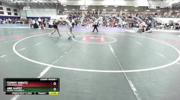 165 lbs Champ. Round 1 - Abe Hafez, Midway University vs Tommy Wentz, Concordia (Neb.)