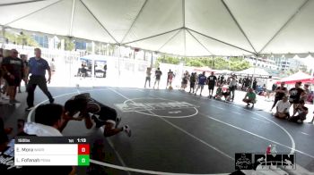 150 lbs Quarterfinal - Edgar Mora, Warriors WC vs Lewis Fofanah, Poway Elite