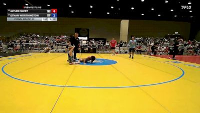 132 lbs Cons. Rd Of 32 - Jaylen Sleet, Team Missouri Select vs Ethan Worthington, South Central Punishers