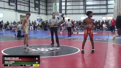 113 lbs Cons. Round 4 - Elijah Collick, Seahawks Wrestling Club vs Max Davis, Unattached