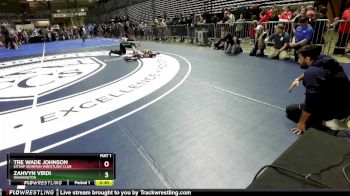 43 lbs 5th Place Match - Tre Wade Johnson, Kitsap Ironman Wrestling Club vs Zahvyn Virdi, Washington