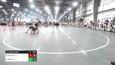 126 lbs Rr Rnd 3 - Dominic Gumtow, Michigan Mafia vs Emitt Wolfe, Quest School Of Wrestling Black